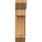 Ekena Millwork Westlake Slat Rough Sawn Bracket w/ Offset Brace, Western Red Cedar, 8"W x 20"D x 32"H BKT0806X20X32WTL06RWR - alternate 2
